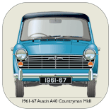 Austin A40 Mk2 Countryman 1961-67 Coaster 1